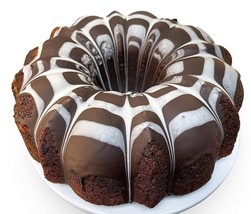 Andy Anand Marble Chocolate Bundt Cake, Made Fresh, No Preservative Amazing-Deli - £35.48 GBP