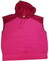 Avia Women&#39;s Short Sleeve Pink Pullover Hoodie Active Wear Size S(4-6) New - £10.20 GBP