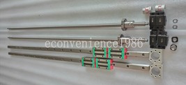 2 pcs HGR25--3000mm Linear Rail&amp;RM2505--3000/3000mm Ballscrew &amp;bf20/bk20 CNC Kit - £459.37 GBP