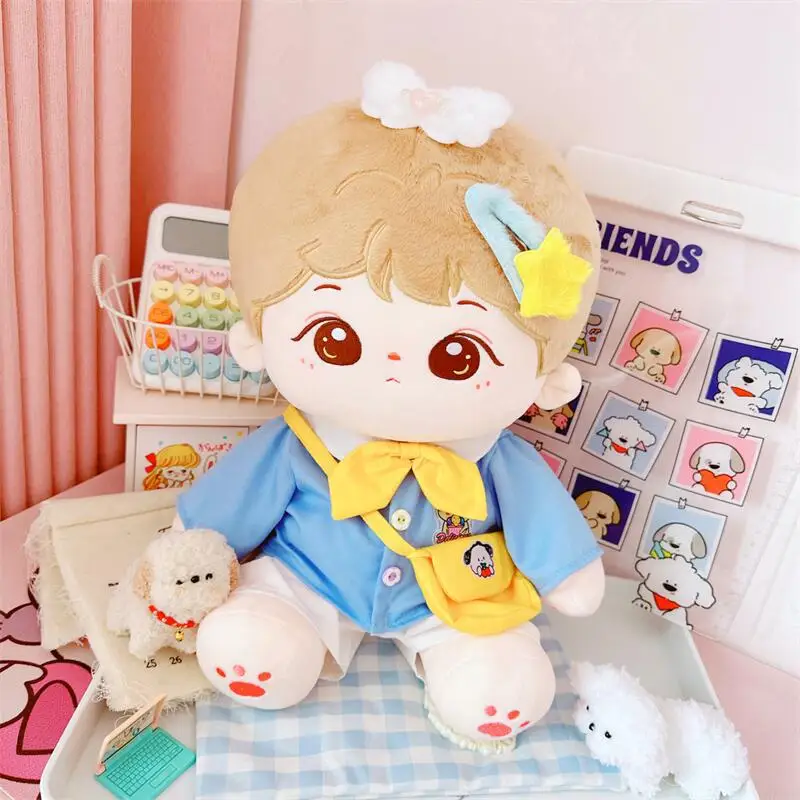 Kawaii Clothes Boy School Uniform 4Pcs Suit DIY Clothes Accessory Fans Anime Gam - £16.76 GBP