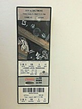 Chicago White Sox Baseball 7/5/2007 TICKET STUB/Magnet vs. Baltimore FRE... - $6.62