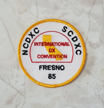 International DX Convention Fresno CA 1985 Patch - $9.95