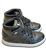 Adidas Black Trainers High Top Shoes Sz 9 Litlte Boys - €20,45 EUR