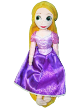 21&quot; Rapunzel Tangled Plush Disney Store Stuffed Soft Doll Purple Dress Blond - £14.30 GBP