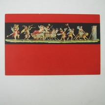 Postcard Art Painting Pompeii House of the Vettii Bacchanal of Cupids Antique - £6.36 GBP
