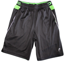 Head Boys Black/Green Athletic Shorts ~M~ - £6.13 GBP