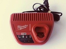 Genuine Milwaukee 48-59-2401 M12 12V Lithium Ion Battery Charger FREE SHIP - £11.78 GBP