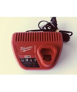 Genuine Milwaukee 48-59-2401 M12 12V Lithium Ion Battery Charger FREE SHIP - £11.78 GBP