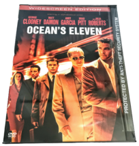 Oceans Eleven DVD 2002 Widescreen Edition Film Clooney Damon Garcia Pitt Roberts - £3.92 GBP