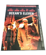 Oceans Eleven DVD 2002 Widescreen Edition Film Clooney Damon Garcia Pitt... - £3.97 GBP