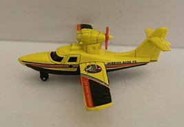 Matchbox Mission Base F5 Airplane Diecast Yellow Plane - £7.81 GBP