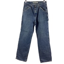 Gap Jeans Men&#39;s Size 36&quot; x 32&quot; Vintage Y2K or 90&#39;s Blue Denim Carpenter Cargo - £30.33 GBP