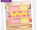 Crafters Companion GEM-STD-BSTH Gemini Thanks Balloon Sentiments Stamp &amp;... - $14.99