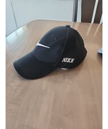 NIKE Black Strap Back Hat Acrylic &amp; Wool - $20.58 CAD