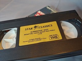 Supersonic Man VHS 1989 Star classics - £27.65 GBP