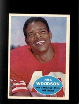 1960 Topps #120 Abe Woodson Ex 49ERS *XR21304 - £2.14 GBP