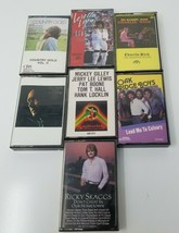 Classic Country Oak Ridge Boys Ricky Skaggs Loretta Lynn Lot of 7 Cassettes - $12.30