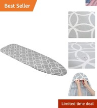 Thick 3-Layer Stain Resistant Ironing Board Cover - Fancy Circles, 15 x ... - $30.99