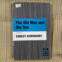 The Old Man and The Sea by Ernest Hemingway 1952 Paperback Book Scribner Library - £8.47 GBP
