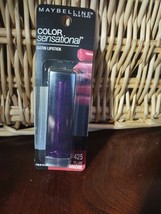 Maybelline Colorsensational #425 Plum Paradise Lipstick-Brand New-SHIPS N 24 HRS - $14.73
