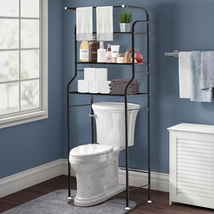 Over the Toilet Storage  3 Tier Bathroom Shelf 62*24*10 Inch Metal Bathr... - $51.65