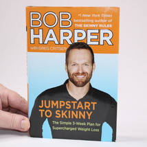 Signed Bob Harper Jumpstart To Skinny Hc Book With Dj Biggest Loser 2013 1st Ed - £15.38 GBP