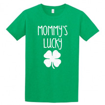 Mommy&#39;s Lucky Charm Shirt, St Patricks Day Shirt, Mommys Lucky Charm Top - $14.80+