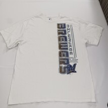 Milwaukee Brewers MLB Genuine Merchandise Men's White Graphic T-Shirt Size XL image 10
