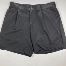 Adidas Shorts Mens 36 Black Khaki Casual Outdoor Lightweight Chino Golf ... - $22.75