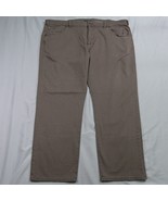 DL1961 46 x 30 Avery Modern Straight Tan Light Brown Stretch Denim Jeans - £18.36 GBP