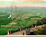 Vtg Cartolina 1908 Vista Da MT Tom Holyoke Ma Massachusetts - $5.08