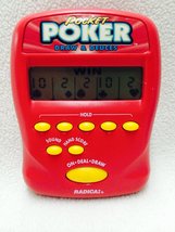 Draw and Deuces Pocket Poker Handheld Game (1997) - £27.97 GBP
