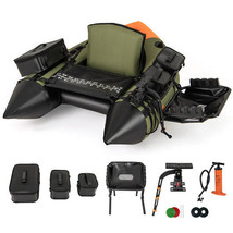Portable Fishing Boat with 3 Detachable Storage Boxes-Green - Color: Green - €247,77 EUR