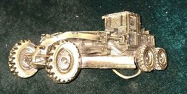 Vintage Belt Buckle Tractor Brass 1980 MADE IN USA Great American Buckle... - £14.03 GBP