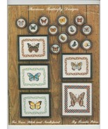 Shariane Butterfly Designs Cross Stitch Needlepoint Chart Booklet Rosali... - £7.58 GBP