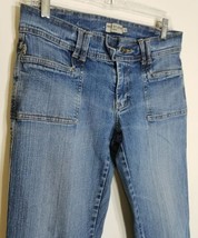 MAX STUDIO 32x28 WOMEN SZ 6 STONEWASH BLUE JEANS BOOTCUT COTTON 2-POCKET... - $6.70 CAD