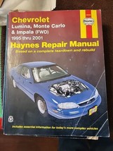 Haynes Repair Manual 24048 Chevrolet Lumina, Monte Carlo, Impala 1995 - 2001 - £9.40 GBP