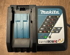 Makita DC18RC 630714-3 18V Lithium‑Ion Rapid Battery Charger - £18.59 GBP