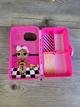 LOL Surprise Dolls Style Rolling Suitcase DJ Pink Accessories Clothes - £7.46 GBP