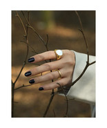 White Shell Index Finger Rings Cool Opening Ring Fashion Jewelry Gift - £8.68 GBP