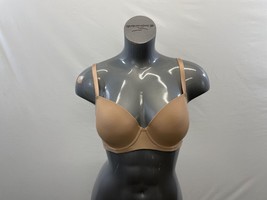 Blush Women&#39;s Beige Bra with Attachable Chris Cross Back Straps Size 36D... - $7.92