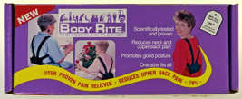 Body Rite Ergonomic Posture Pleaser Pain Reliever Reduces Upper Back &amp; Neck Pain - £23.64 GBP