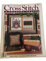 Cross Stitch and Country Crafts Magazine Back to School Wedding Sept/Oct 1986 - £3.13 GBP