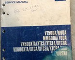 Yamaha VT MM VX XT 500A 600A 700A Snowmobile Service Repair Manual OEM F... - $49.91