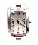 Baume &amp; Mercier Hampton Quartz Watch 65310 Stainless Steel - £434.58 GBP