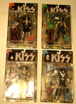 Kiss Mc Farlane Ultra Action Vtg 1997 Band Figures (Complete Set All 4) Unopened! - £43.95 GBP