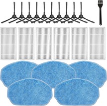 Replacement Parts For Mamnv Br150/Br151,, 6 Filters + 5 Mop Pads + 10 Si... - $683.98 MXN