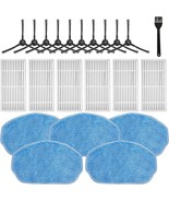 Replacement Parts For Mamnv Br150/Br151,, 6 Filters + 5 Mop Pads + 10 Si... - $61.67 CAD