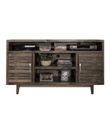 62&quot; TV Stand Console for 70&quot; TVs, No Assembly, Charcoal Brown - $16,136.52 MXN