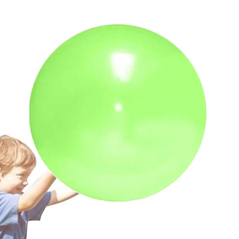 120cm Children Outdoor Soft Air Water Filled Bubble Ball Blow Up Balloon Toy F - £17.03 GBP+